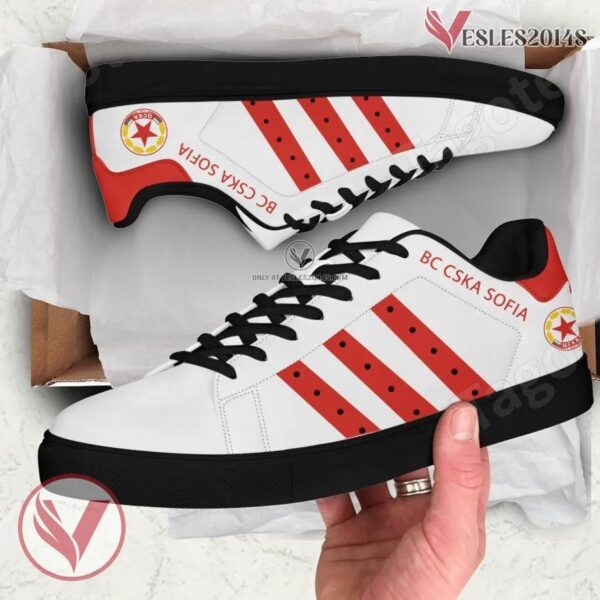 BC CSKA Sofia Basketball Stan Smith Shoes, Unique Sneaker For Fans - Vesles2014s 1