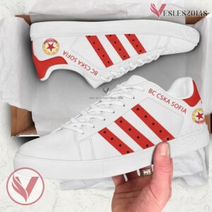 BC CSKA Sofia Basketball Stan Smith Shoes, Unique Sneaker For Fans - Vesles2014s