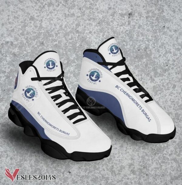 BC Chernomorets Burgas Logo Air Jordan 13 Shoes, Best Sneaker Gifts For Fans - Vesles2014s 1