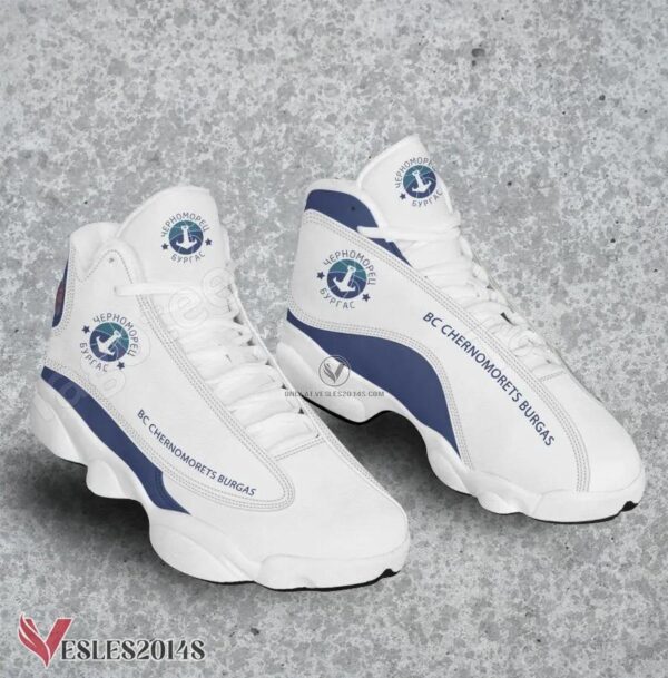 BC Chernomorets Burgas Logo Air Jordan 13 Shoes, Best Sneaker Gifts For Fans - Vesles2014s