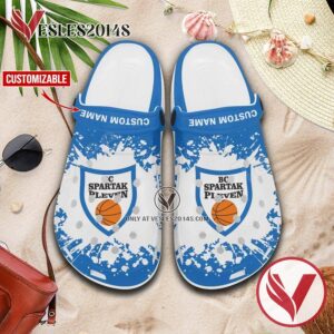 BC Spartak Pleven Custom Crocs Clogs, Unique Footwear For Fans 1