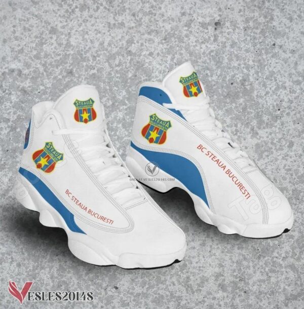 BC Steaua Bucuresti Basketball Air Jordan 13 Shoes, Best Sneaker Gifts For Fans - Vesles2014s