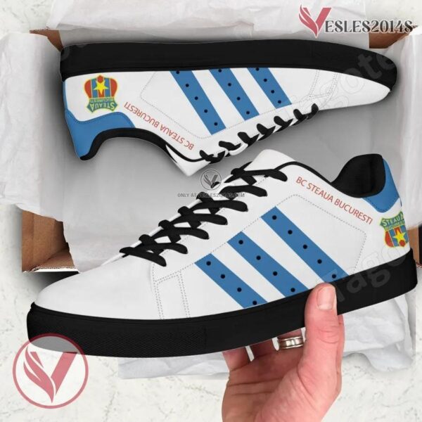 BC Steaua Bucuresti Logo Stan Smith Shoes For Men And Womens - Vesles2014s 1