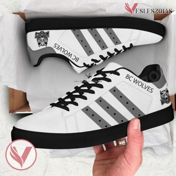 BC Wolves Logo Stan Smith Shoes For Men And Womens - Vesles2014s 1
