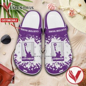 BG Gottingen Logo Crocs Clogs, Unique Footwear For Fans 1