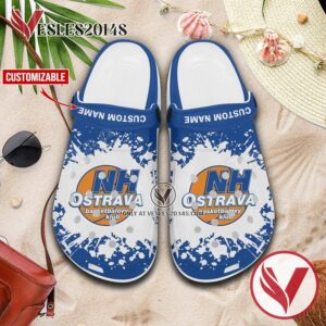 BK NH Ostrava Logo Crocs Clogs, Unique Footwear For Fans 1