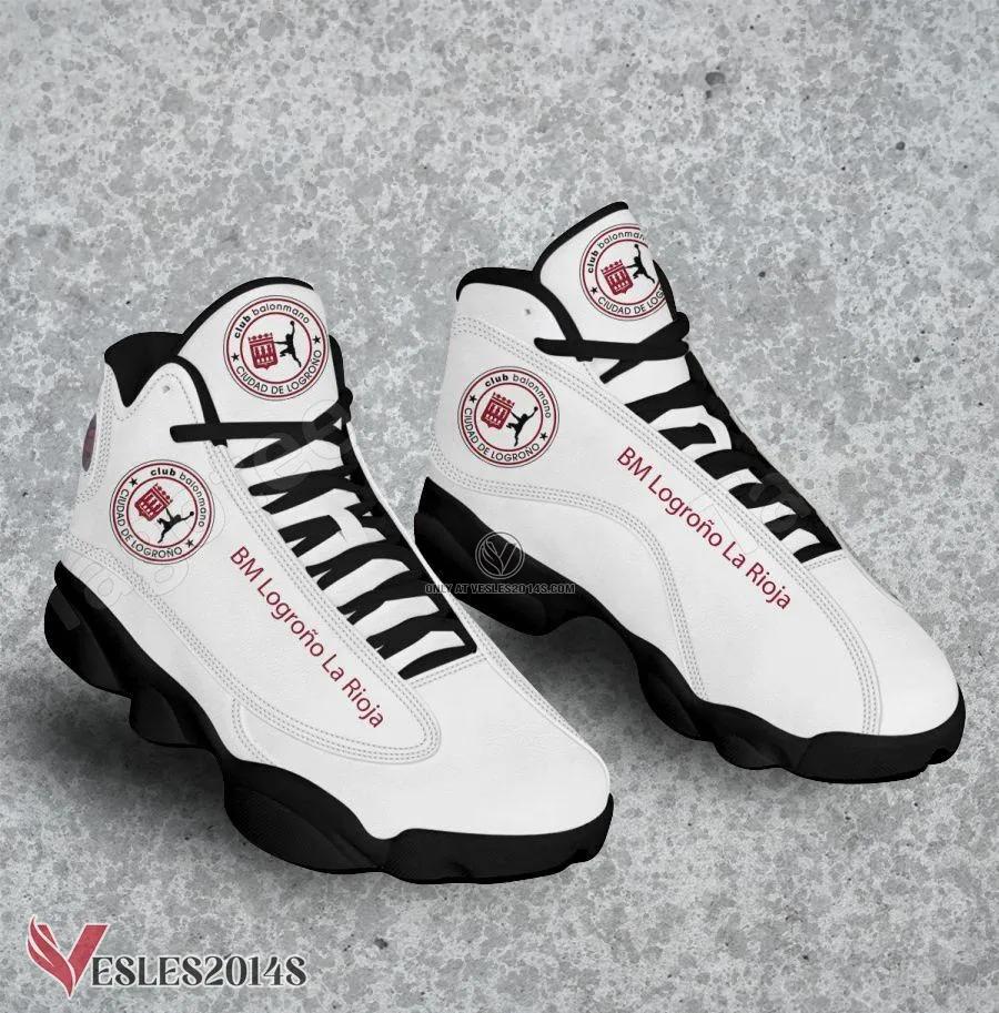 BM Logroño La Rioja Handball Logo Air Jordan 13 Shoes, Best Sneaker Gifts For Fans - Vesles2014s 1