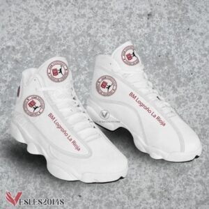 BM Logroño La Rioja Handball Logo Air Jordan 13 Shoes, Best Sneaker Gifts For Fans - Vesles2014s