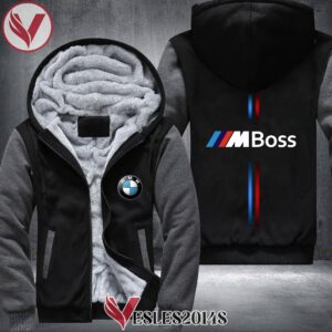BMW Boss Logo, Fleece Hoodie Jacket
