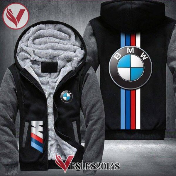BMW Fleece Hoodie Jacket, Unique Gifts For Car Lovers - Vesles2014S 1