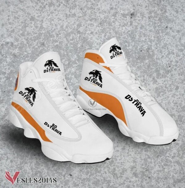 BO Ostrava Logo Air Jordan 13 Shoes, Best Sneaker Gifts For Fans - Vesles2014s