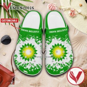 BP Petro Logo Crocs Clogs, Unique Footwear For Fans 1