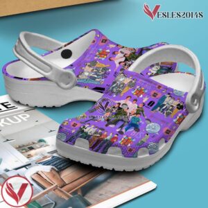 BTS 10 Years With BTS Band Music Crocs Crocband Clogs Shoes, Unique Gifts For Fans Style 1 - Vesles2014S 2