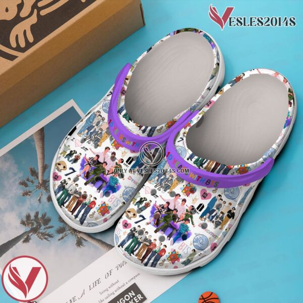 BTS 10 Years With BTS Band Music Crocs Crocband Clogs Shoes, Unique Gifts For Fans Style 2 - Vesles2014S 2