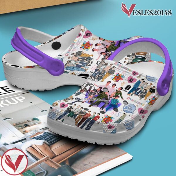 BTS 10 Years With BTS Band Music Crocs Crocband Clogs Shoes, Unique Gifts For Fans Style 2 - Vesles2014S 3