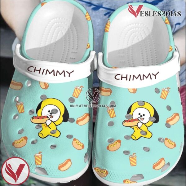 BTS Jungkook Pattern Clogs Crocband Shoes Comfortable Crocs For Men Women, Unique Gift From  Vesles2014S