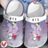 BTS Jungkook Pattern Crocband Clogs Comfortable Crocs Shoes For Men Women, Unique Gift From  Vesles2014S