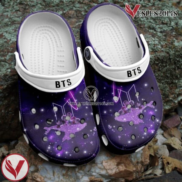 BTS Jungkook Pattern Crocband Clogs Shoes Comfortable Crocs For Men Women, Unique Gift From  Vesles2014S