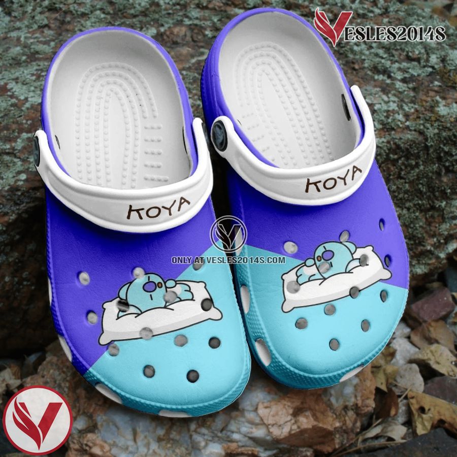 BTS Jungkook Pattern Crocband Comfortable Clogs Shoes Crocs For Men Women, Unique Gift From  Vesles2014S