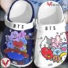 BTS Jungkook Pattern Crocband Comfortable Shoes Crocs Clogs For Men Women, Unique Gift From  Vesles2014S