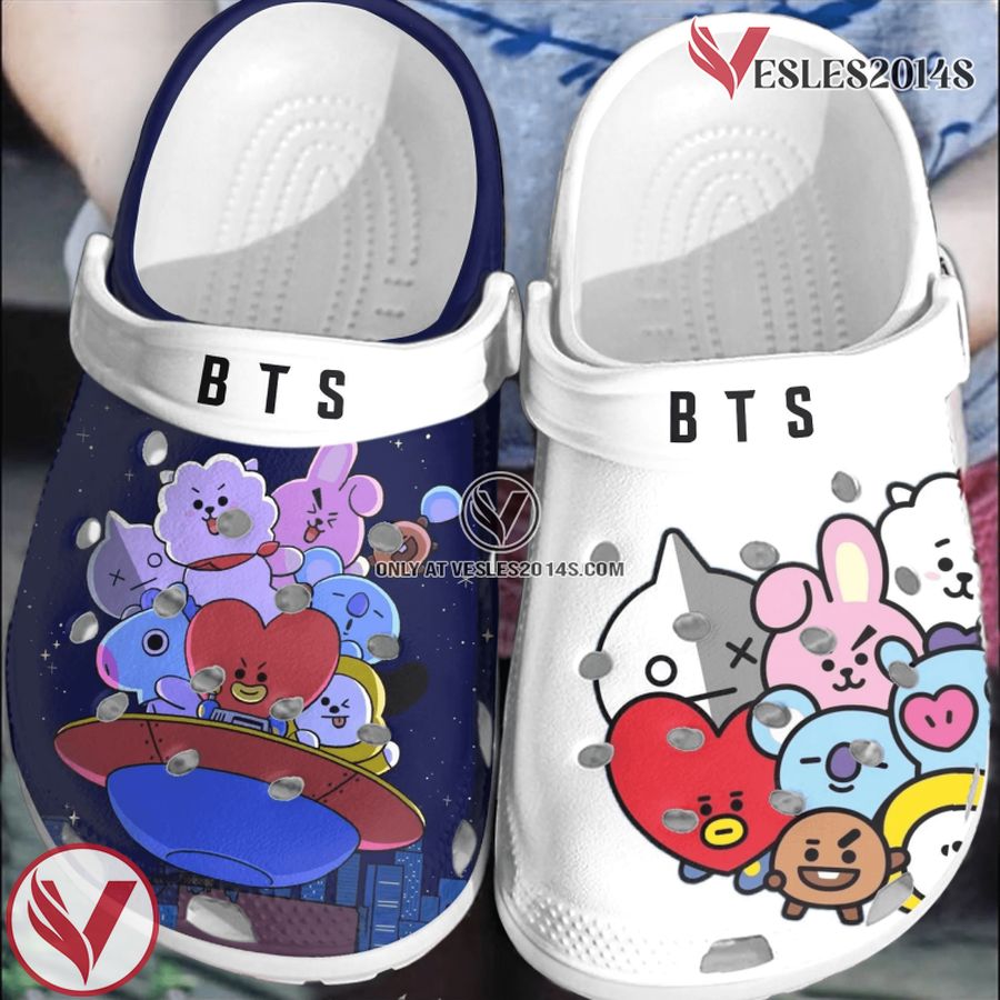 BTS Jungkook Pattern Crocband Comfortable Shoes Crocs Clogs For Men Women, Unique Gift From  Vesles2014S