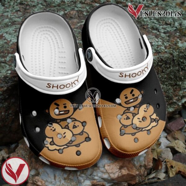BTS Jungkook Pattern Crocband Crocs Shoes Clogs Comfortable For Men Women, Unique Gift From  Vesles2014S
