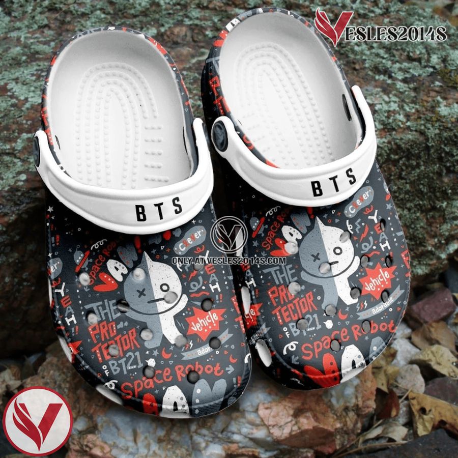 BTS Jungkook Pattern Crocband Shoes Comfortable Crocs Clogs For Men Women, Unique Gift From  Vesles2014S