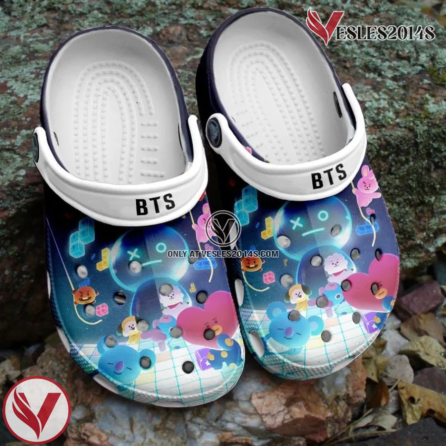 BTS Jungkook Pattern Crocs Clogs Shoes Comfortable Crocband For Men Women, Unique Gift From  Vesles2014S
