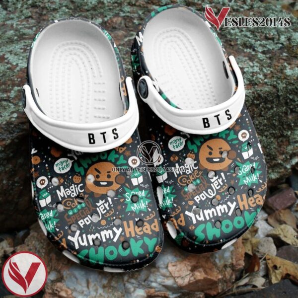 BTS Jungkook Pattern Crocs Comfortable Crocband Shoes Clogs For Men Women, Unique Gift From  Vesles2014S