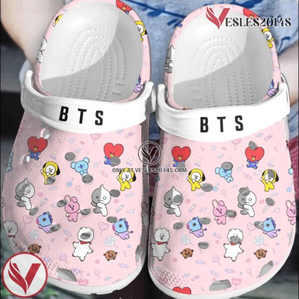 BTS Jungkook Pattern Crocs Shoes Crocband Comfortable Clogs For Men Women, Unique Gift From  Vesles2014S