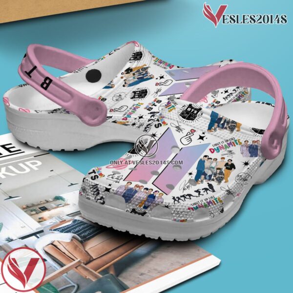 BTS Music Crocs Crocband Clogs Shoes, Unique Gifts For Fans Style 1 - Vesles2014S 3