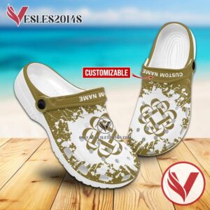 BVLGARI Logo Crocs Clogs, Unique Footwear For Fans