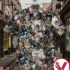 Baby Groot And Yoda Eat Pizza Hawaiian Shirt, Unique Gifts For Friends - Vesles2014S 1