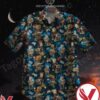 Baby Groot And Yoda Planets Wallpaper Hawaiian Shirt, Unique Gifts For Friends - Vesles2014S 1