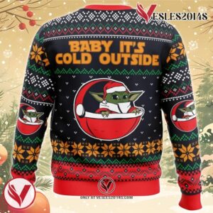 Baby It’s Cold Outside Star Wars Ugly Christmas Sweater, Unique Christmas Gift For Fans - Vesles2014S 1