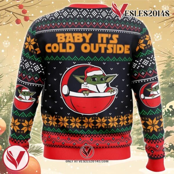 Baby It’s Cold Outside Star Wars Ugly Christmas Sweater, Unique Christmas Gift For Fans - Vesles2014S 1