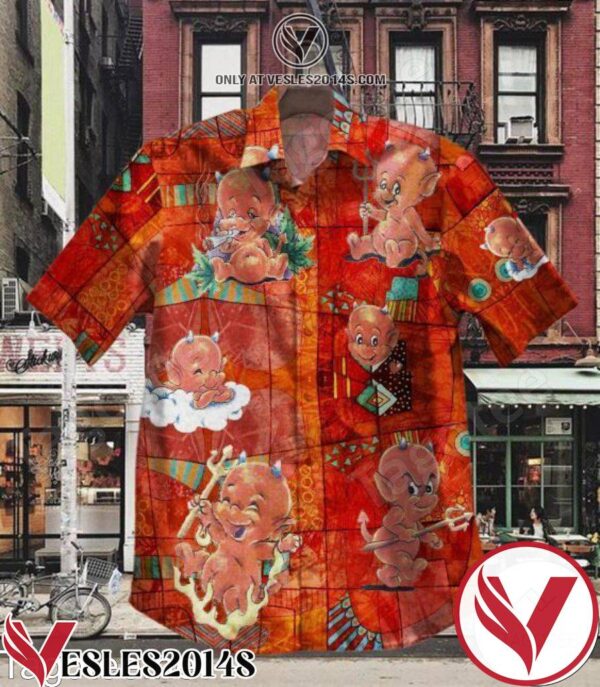 Baby Satan Red Hawaiian Shirt, Unique Gifts For Friends - Vesles2014S 1