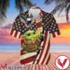 Baby Yoda 4th July Us Flag Patriot Day Disney Star War Hawaiian Shirt, Unique Gifts For Friends - Vesles2014S 1