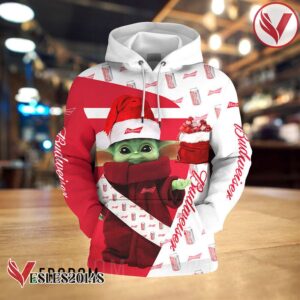 Baby Yoda Budweiser Christmas Hoodie - Vesles2014S