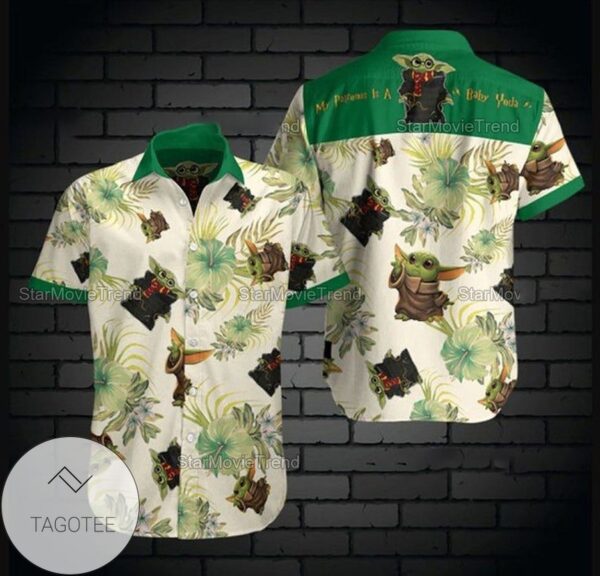 Baby Yoda Cute Movie Star Star Wars Disney The Mandalorian For Men And Women Graphic Print Short Sleeve Hawaiian Casual Shirt Vesles2014S 1