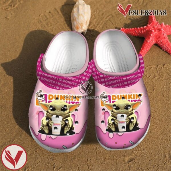 Baby Yoda Dunkin’ Donuts Crocs Clog Shoes, Unique Gift From  Vesles2014S 2