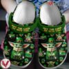 Baby Yoda Star Wars Movie Crocs Crocband Clogs Shoes Comfortable For Men Women and Kids Style 1 - Vesles2014S