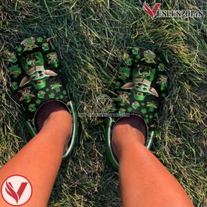 Baby Yoda Star Wars Movie Crocs Crocband Clogs Shoes Comfortable For Men Women and Kids Style 1 - Vesles2014S 3