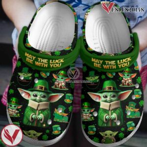 Baby Yoda Star Wars Movie Crocs Crocband Clogs Shoes Comfortable For Men Women and Kids Style 1 - Vesles2014S