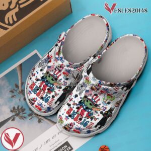 Baby Yoda Star Wars Movie Crocs Crocband Clogs Shoes Comfortable For Men Women and Kids Style 10 - Vesles2014S 2
