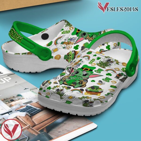 Baby Yoda Star Wars MovieCrocs Crocband Clogs Shoes Comfortable For Men Women and Kids - Vesles2014S 3