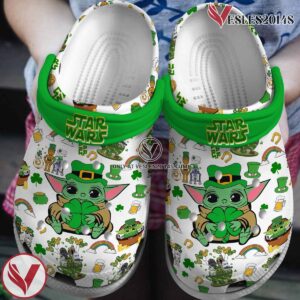 Baby Yoda Star Wars MovieCrocs Crocband Clogs Shoes Comfortable For Men Women and Kids - Vesles2014S