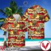 Baby Yoda Star Wars Sunset Palm Tree Hawaiian Shirt And Short, Unique Gifts For Friends - Vesles2014S 1