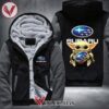 Baby Yoda Subaru Fleece Hoodie Jacket, Unique Gifts For Car Lovers - Vesles2014S 1