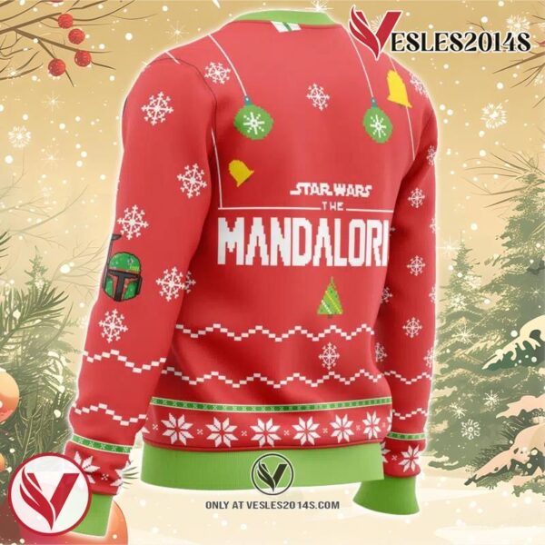 Baby Yoda Ugly Christmas Sweater, Unique Christmas Gift For Fans - Vesles2014S 2